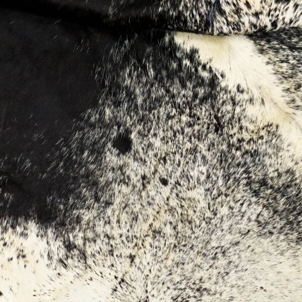 HOCPC.Black and White Speckled.01.jpg Hair-on Cowhide Pre-Cuts Image